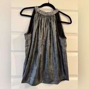 Ann Taylor Silver halter top